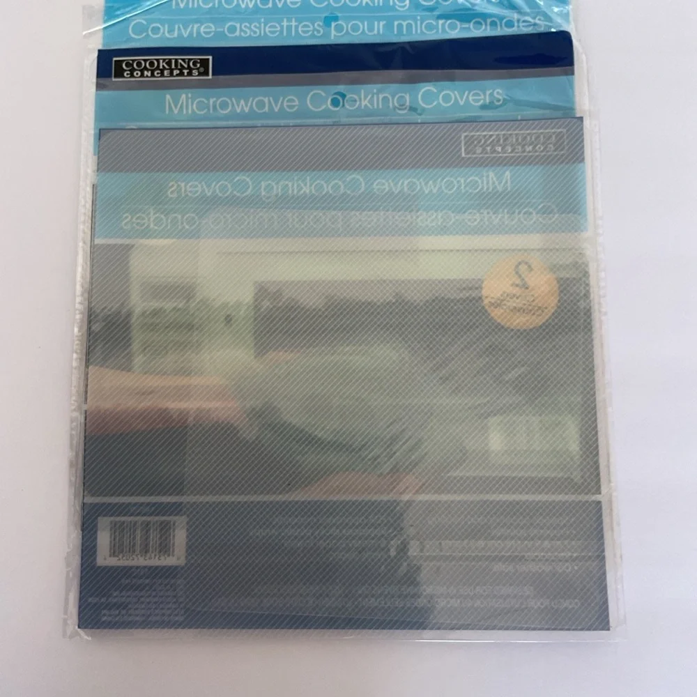 Cooking Concepts Microwave Splatter Guards Set of Three NWT
